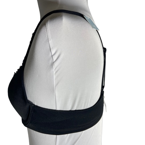 Gap Body Demi Underwire Black Bra New Size 34B - Picture 4 of 12